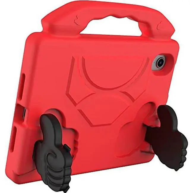 Alt view image 2 of 5 - Sahara - YES! Series KidProof Case for iPad Mini (A17 Pro) and iPad Mini (6th Generation 2021), Red, (TB00058)