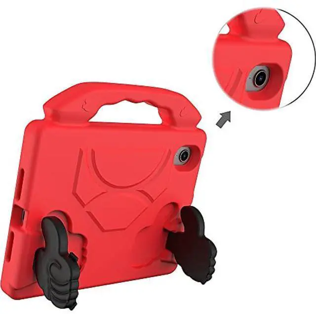 Alt view image 4 of 5 - Sahara - YES! Series KidProof Case for iPad Mini (A17 Pro) and iPad Mini (6th Generation 2021), Red, (TB00058)
