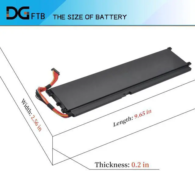 Alt view image 3 of 5 - RC30-0270 RZ09-0270 Laptop Battery for Razer Blade 15 Base 2018 2019 GTX 1660 Ti RZ09-02705E76 RZ09-02705E76-R3U1 RZ09-02705E75-R3U1 RZ09-0300 RZ09-03006 RZ09-03009 RZ09-03006E92 RZ09-03009E97 4221mAh