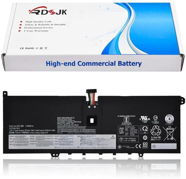 Main image of L19M4PH2 L19C4PH2 Laptop Battery for Lenovo Ideapad Yoga 9-14ITL5 82BG Yoga 9i (14inch) 2-in-1 C950 9-14ITL5-82BG001AUK 82BG00DRUE Series SB10Z33894 5B10Z33895 5B10Z33896 SB10Z33898 7.68V 60Wh 7820mAh