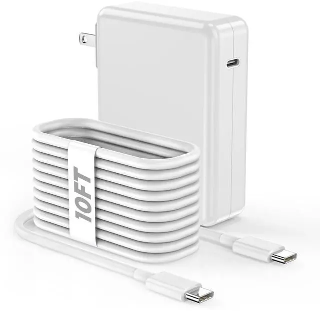 Main image of 10FT 140W/118W/96W Mac Book Pro Fast Charger,Long 10Foot USB C Charger Cable Quick Apple Laptop Adapter Fast Charging for Macbook Pro 16,15,14,13inch 2024,2023,2022,2021,2020,2019,M1 M2 M3 MacBook Air