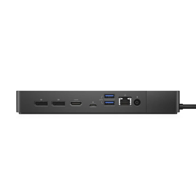 Alt view image 5 of 5 - Dell Dock WD19S 180W WD19S-180W, Wired, USB 3.2, 0DELL-WD19S180W, 99111874 (WD19S-180W, Wired, USB 3.2 Gen 2 (3.1 Gen 2) Type-C, 10,100,1000 Mbit/s, Black, 5120 x 2880 Pixels, DC)