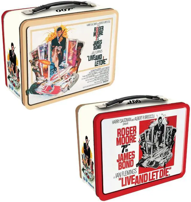 Main image of Factory Entertainment James Bond: Live and Let Die Tin Tote, Metal