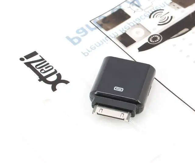 Alt view image 2 of 5 - Xtenzi Charging Converter 30 Pin Pass Through Adapter XT12V5 Compatible with iPod iPhone iPad Car Vehicle