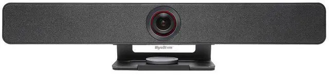 Main image of WYRESTORM 4K UHD Conference Room Webcam with AI Auto Framing, Presenter & Speaker Tracking - 120deg Wide-Angle Camera, 5X Digital Zoom, Mic & Speaker for PC Meetings, Microsoft Teams & Zoom