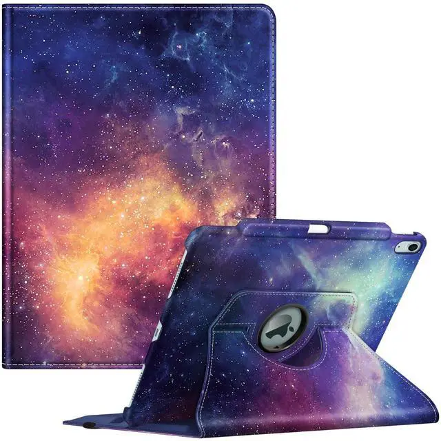 Main image of Fintie Rotating Case for iPad Air 13-inch (M3) 2025, (M2) 2024-360 Degree Swiveling Protective Stand Cover with Pencil Holder, Auto Wake/Sleep, Galaxy