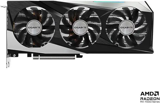 Alt view image 3 of 5 - GIGABYTE GV-R76GAMING OC-8GD Radeon RX 7600 Gaming OC 8G Graphics Card, 3X WINDFORCE Fans 8GB 128-bit GDDR6, Video Card