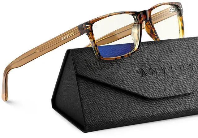 Main image of ANYLUV Blue Light Glasses for Kids, Blue Light Blocking Glasses for Girls/Boys, Teen Gaming Glasses Anti Eyestrain