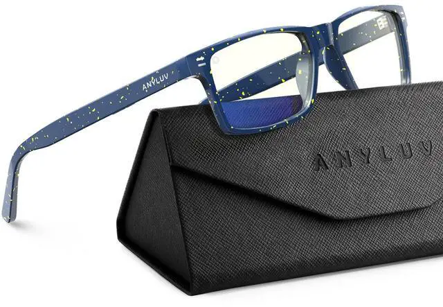 Main image of ANYLUV Blue Light Glasses for Kids, Blue Light Blocking Glasses for Girls/Boys, Teen Gaming Glasses Anti Eyestrain