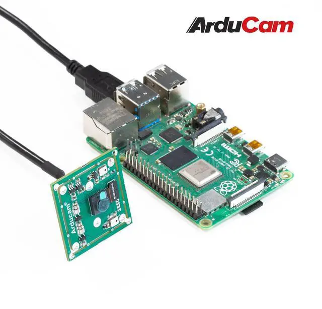 Alt view image 5 of 5 - Arducam 8MP 1080P USB Camera Module for Raspberry Pi, 1/4" CMOS IMX219 Mini UVC USB2.0 Webcam Board with 1.64ft/0.5m USB Cable for Windows, Linux, Android and Mac OS
