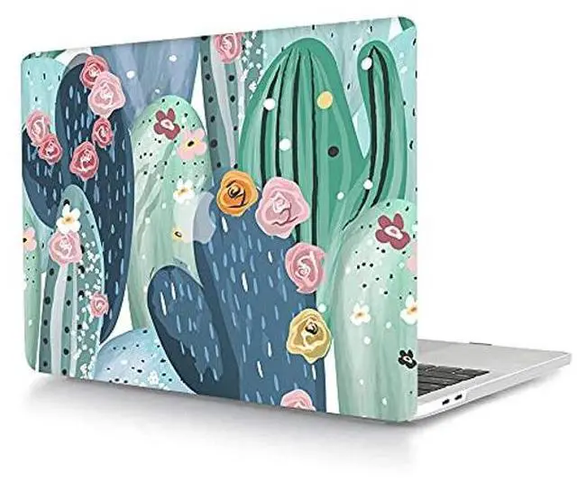 Alt view image 2 of 5 - Case Compatible with MacBook Air 11 Inch Model A1370 & A1465, Matte Plastic Color Print Laptop Hard Shell Protective Case with Keyboard Cover Skin for Mac Air 11,6" - Cactus