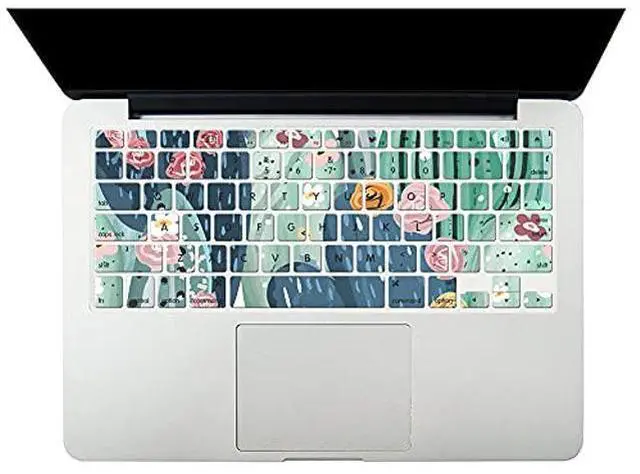Alt view image 4 of 5 - Case Compatible with MacBook Air 11 Inch Model A1370 & A1465, Matte Plastic Color Print Laptop Hard Shell Protective Case with Keyboard Cover Skin for Mac Air 11,6" - Cactus