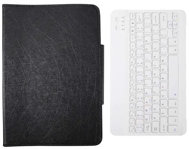 Main image of Bindpo Bluetooth Keyboard with PU Case Cover for Android/for iOS Smartphone,Bluetooth Keyboard with Flip Case and Stand for 9.7''-10.1'' Tablet,Universal 10 Inch Keyboard Cover