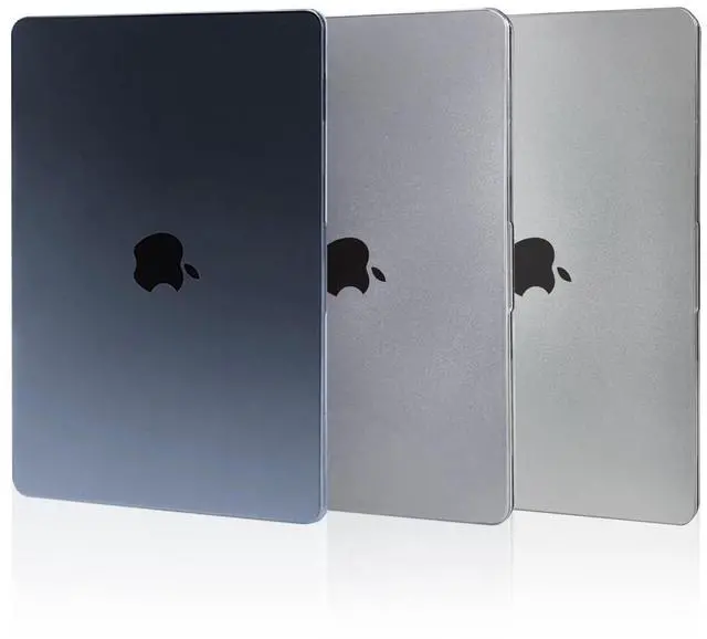 Main image of CISSOOK Compatible with MacBook Air 15 inch Case M3 Chip A3114 / M2 Chip A2941 Model 2024 2023 Release, Durable & Slim Protective Hard Shell Case Cover for MacBook Air 15.3" M2 M3 Case - Gray Clear