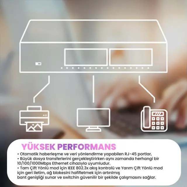 Alt view image 4 of 5 - Cudy GS1016 Switch 16 Ports Gigabit, Desk/Rackable, Metal Housing, Energy Efficient, Fanless, Plug and Play