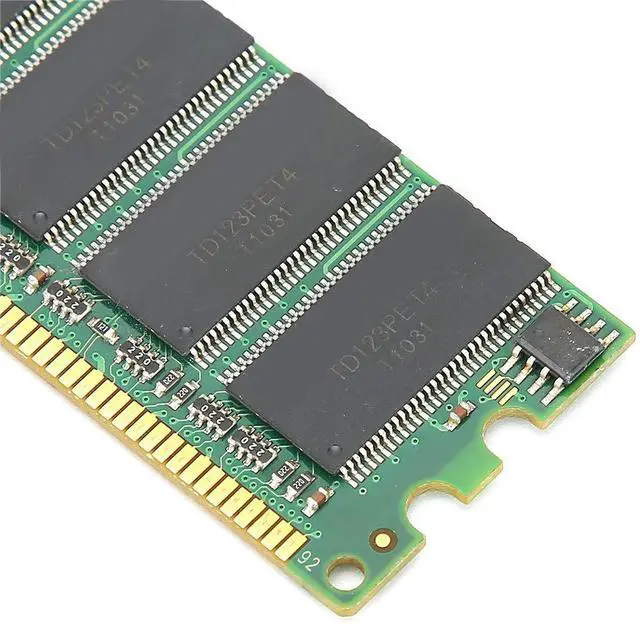 Alt view image 3 of 5 - 2PCS DDR Memory, 400Mhz 1GB 184Pin Memory Designed for DDR PC3200 Desktop Computer, Full Compatible Double Sided 16-Grain Memory Module Desktop Computer Upgrade
