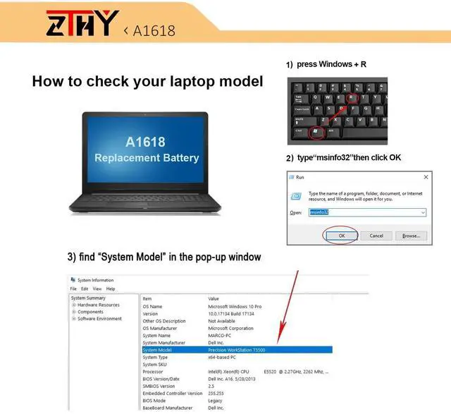 Alt view image 2 of 5 - A1618 A1494 A1398 Laptop Battery Replacement for MacBook Pro 15 Inch Retina A1398 (Late 2013,Mid 2014,Early 2015) EMC 2910 2909 MJLQ2LL/A MJLT2LL/A MJU2LL/A MJLQ2CH/A MJLT2CH/A MJLU2CH/A 11.36V 99.5Wh