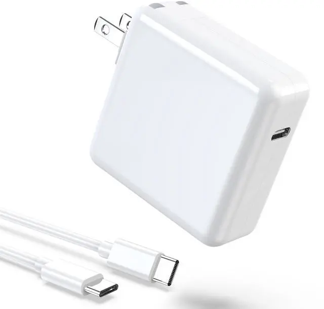 Main image of Mac Book Pro Charger - 118W USB C Charger Fast Charger Compatible with USB c Port MacBook pro & MacBook Air, ipad Pro, All USB C Device, Type C to Type C Cable Power Adapter Included 6.6 ft