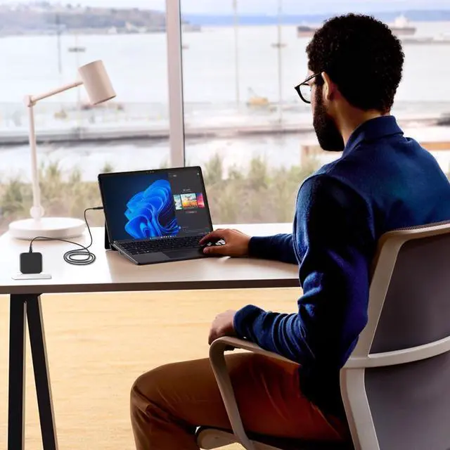 Alt view image 5 of 5 - 65W USB C Surface Pro Charger Replacement for Microsoft Surface Pro 11 10 9 8 7+ 7 Surface pro X 1796 1769 1800 Laptop Adapter Power Cord