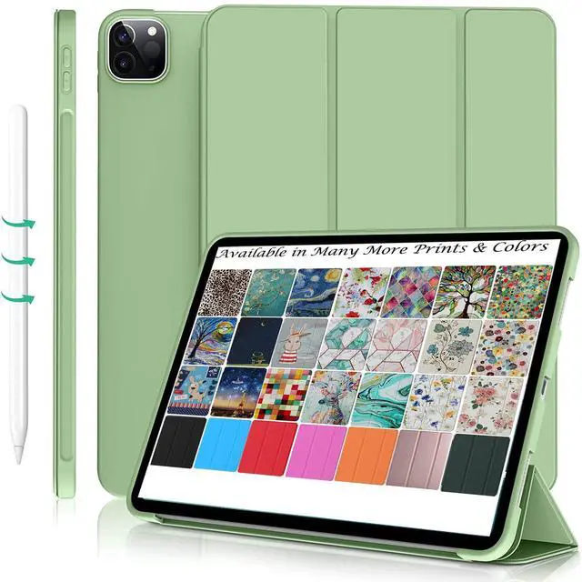 Main image of DuraSafe Cases for iPad Pro 11 inch 4th 3rd 2nd Gen Case A2759 MNXE3LL/A MNXD3LL/A A2435 MNXG3LL/A MNXF3LL/A MNXJ3LL/A A2761 A2762 MNXN3LL/A MP553LL/A A2377 MHQR3LL/A MHQT3LL/A A2228 - Tea Green