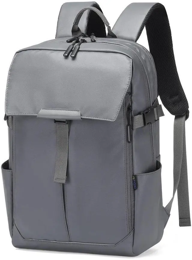 Main image of DTGN Expandable Laptop Backpack for Men & Women - Business, Travel & Gym Bag with Ball Compartment, Water-Resistant, 40L Capacity, Gray