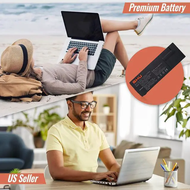 Alt view image 4 of 5 - GHU New Battery Replacement 50 Wh for VGP-BPS24 Compatible for VAIO VGP-BPSC24 VGP-BPL24 for Model VPCSA VPCSB VPCSC VPCSD VPCSE SA SB SC SD SE vgpbps24