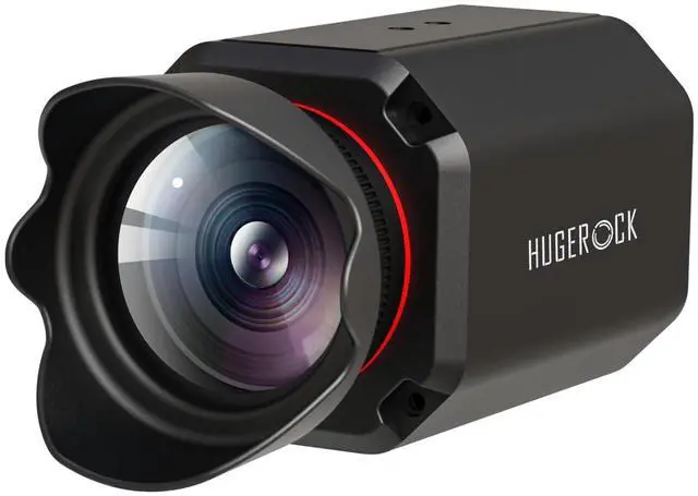 Main image of HUGEROCK 4K Streaming Camera Webcam, Dual Noise Reduction Microphones, Adjustable, Zoom, Camera for Streaming on pc, USB Plug and Play, for Live Streaming, Skype, Conferencing, Video Calling, Gaming
