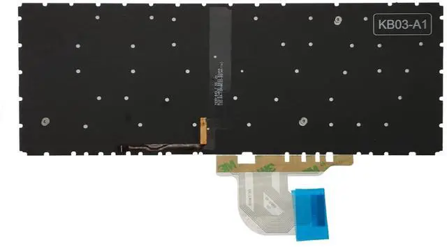 Alt view image 3 of 5 - PAEBAI+ Replacement Laptop Keyboard Backlight for HP ProBook 440 G6 445 G6 440 G7 445 G7 US Layout