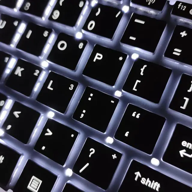 Alt view image 5 of 5 - PAEBAI+ Replacement Laptop Keyboard Backlight for HP ProBook 440 G6 445 G6 440 G7 445 G7 US Layout