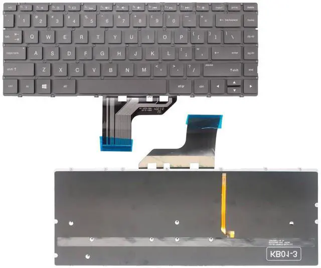 Alt view image 2 of 5 - Laptop Replacement Keyboard for HP Spectre x360 13-AC US Layout Brown