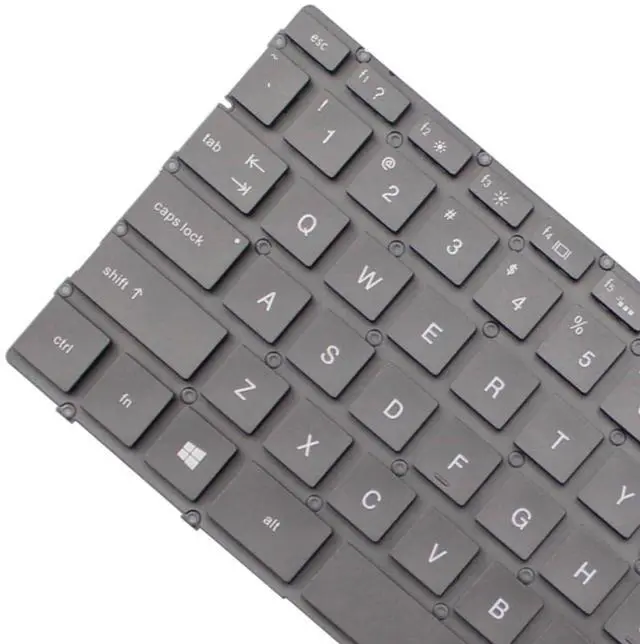 Alt view image 4 of 5 - Laptop Replacement Keyboard for HP Spectre x360 13-AC US Layout Brown