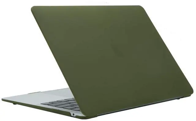 Alt view image 4 of 5 - Se7enline Compatible with MacBook Pro M1/M2 A2338/A2251/A2289 Hard Laptop Cover for Mac Pro 13 with Touch Bar 2024/2023/2022/2021/2020 &Sleeve&Keyboard Cover&Screen Protector&Dust Plug,Avocado Green
