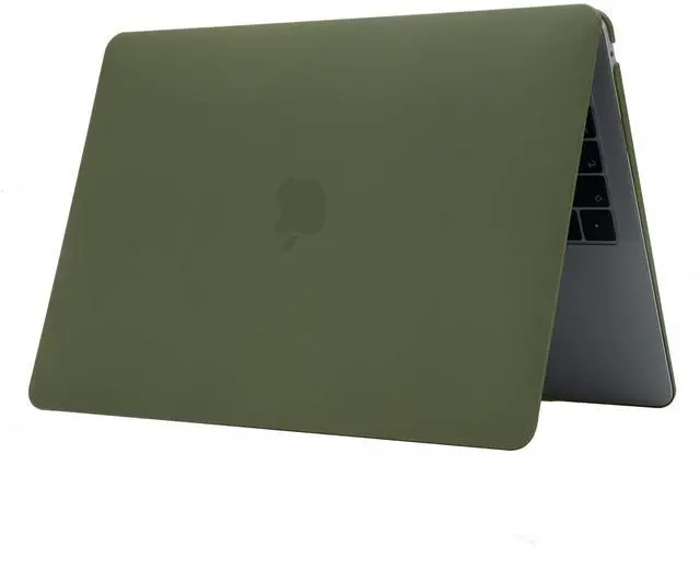 Alt view image 5 of 5 - Se7enline Compatible with MacBook Pro M1/M2 A2338/A2251/A2289 Hard Laptop Cover for Mac Pro 13 with Touch Bar 2024/2023/2022/2021/2020 &Sleeve&Keyboard Cover&Screen Protector&Dust Plug,Avocado Green