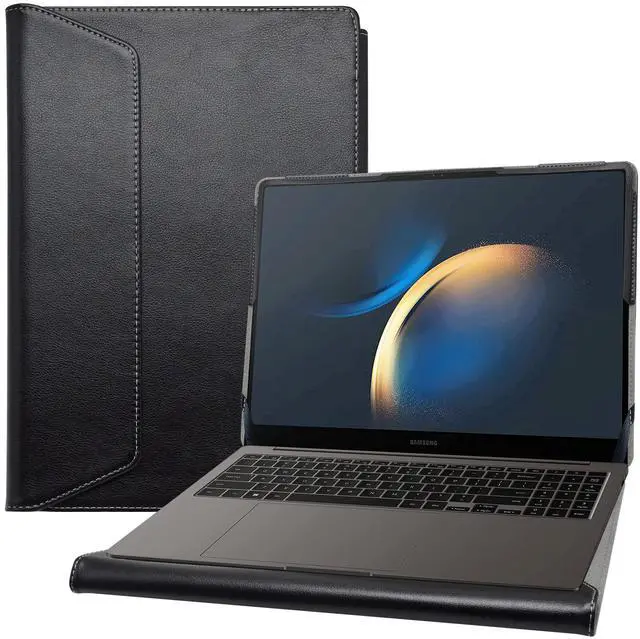 Main image of Alapmk Protective Case for Samsung Galaxy Book 5 Pro 360 16 NP960QHA NP960QHA-KG1US/Samsung Galaxy Book 5 Pro 16 NP960XHA/Samsung Galaxy Book 5 Ultra 16/Samsung Galaxy Book4 Edge NP960XMAA,Black