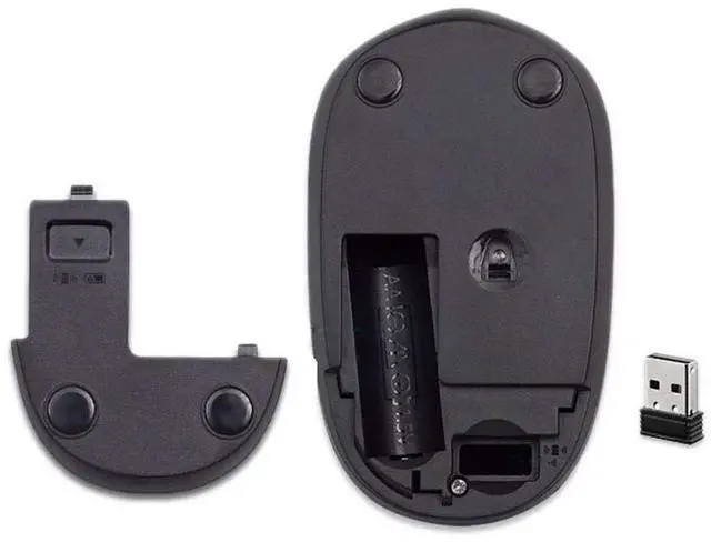 Alt view image 4 of 5 - Bling Dazzling 2.4GHz Wireless Silent Mouse Covered with Rhinestone Crystal, Crystallized Mouse with USB Receiver, Compatible with Notebook, PC, Laptop, Computer, MacBook,Great Gift (Rose Gold)