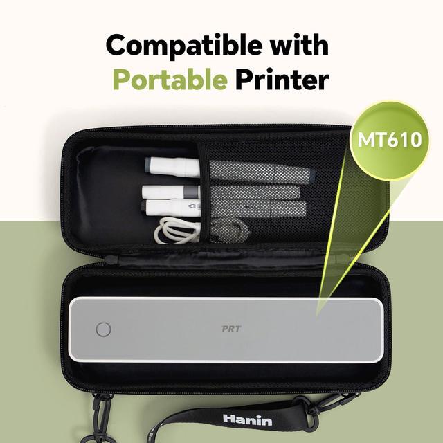 Custodia IDPRT MT610 Custodia Trasporto Stampante Termica IDPRT MT610 - Borsa Protettiva EVA Con Tracolla Stampante Portatile Termica