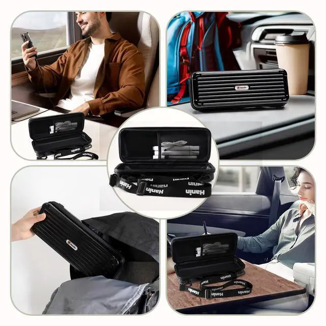 Alt view image 5 of 5 - PRT Portable Carrying Case, Compatible iDPRT/HPRT MT610 Portable Thermal Printer, Storage Bag for Thermal Printer and Accessories (Case Only), Black