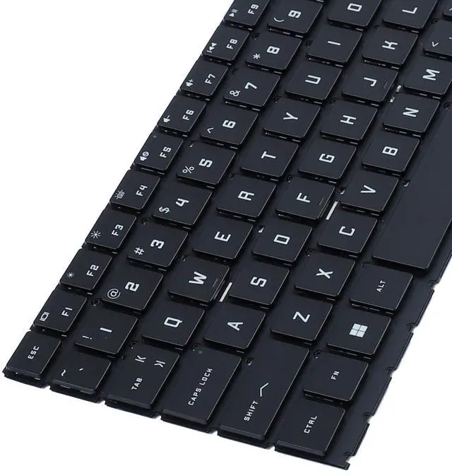Alt view image 3 of 5 - Replacement Colorful Backlight Keyboard for HP Omen 6/7 15-EK 16-B 16-C Series Laptop, Red Letters US Layout Backlit Keyboard P/N: TPN-Q236 TPN-Q265 TPN-Q280 TPN-C167
