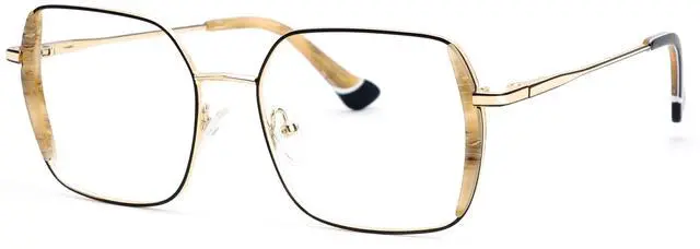 Main image of Zeelool Classic Square Blue Light Blocking Glasses for Women Men ZJGM309460-01 Black