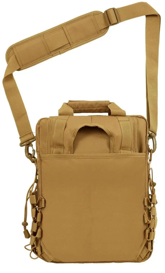 Alt view image 2 of 5 - Seibertron Waterproof Molle Tactical 15.6"(inch) Laptop Sling Bag Backpack Khaki