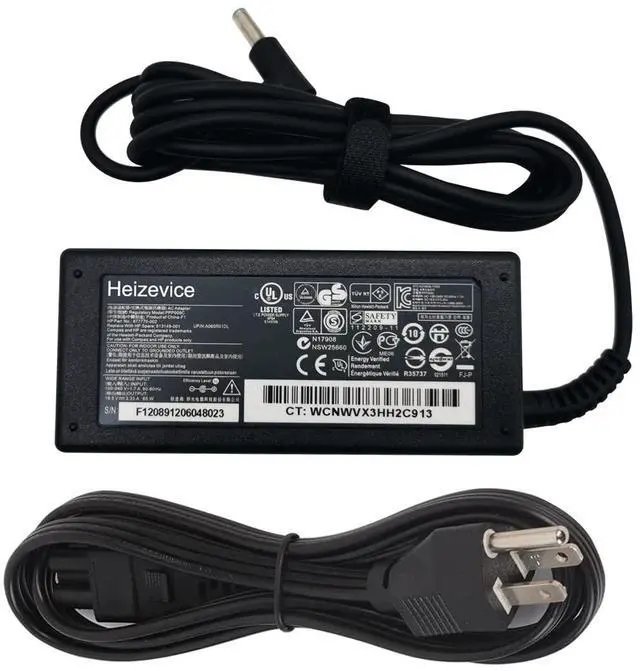 Main image of Heizevice Laptop Charger for HP EliteBook 840 G3 G4 G5 G6 G7 850 G3 820 725 745 755 X360 Probook 640 G5 650 G2 430 440 450 G2 G3 G5 Ac Adapter Notebook Power Supply Cord 65W 4.5x3.0mm