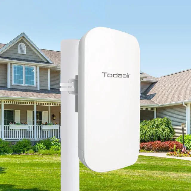 Main image of 2025 Outdoor WiFi ExtenderWiFi Booster | AI Watchdog | Repeater&AP ModeIP65 Weatherproof | Up to 1200Mbps Dual Band WiFi Repeater | Covers Up to Least 3440 Sq. ft and 30 Devices