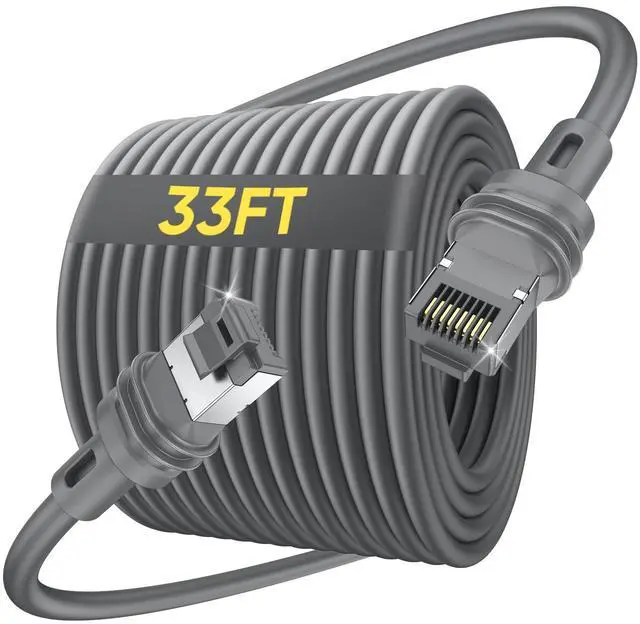 Main image of SUNGUY 33FT Starlink Gen 3 Cable for Starlink Standard Generation 3, Waterproof Replacement Extension Starlink Cord, Satellite Star Link Standard V3 Accessories(33FT/10M)