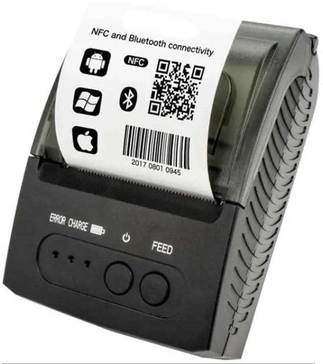 Main image of GZGYNADAST Bluetooth Receipt Printer, Portable 58mm Mini Thermal Pos Printer, Wireless 2 inch Handheld Mobile Thermal Receipt Printer,Compatible with Android/Windows,NOT for iOS/ipad/MAC
