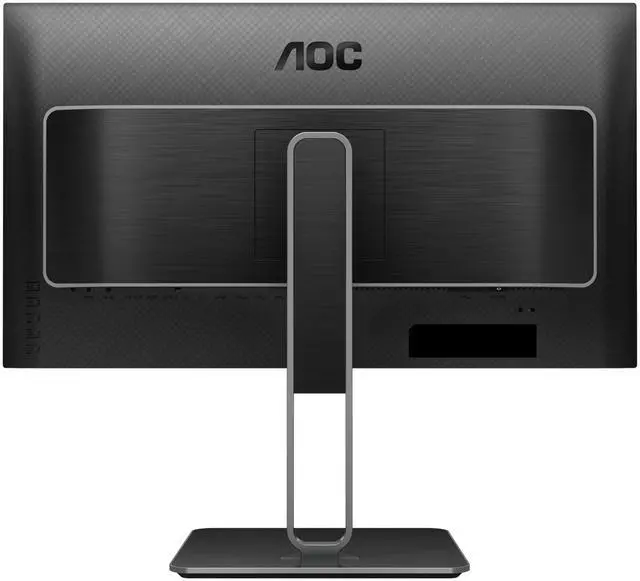 Alt view image 4 of 5 - AOC U27U2DP 27" 4K Frameless Monitor, UHD 3840 x 2160, KVM, RJ45, USB-C Docking, Height Adjustable Stand