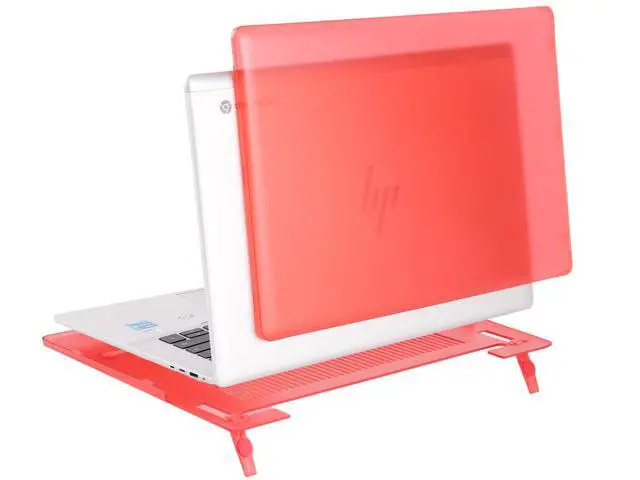 Alt view image 4 of 5 - mCover Case ONLY Compatible for 2022 2023 2024 14-inch HP Elite c640 G3 Chromebook Enterprise Laptop Computers (NOT Fitting Any Other HP Models) - Aqua