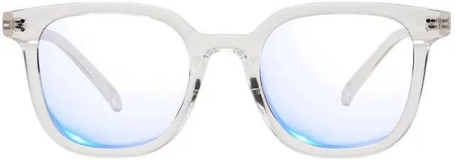 Main image of AMBEYE TR90 Oversized Blue Light Blocking Glasses for Gaming, Office & Reading, Anti UV Protective Glasses for Drivers, Outdoor Activities, Men & Women(Clear)
