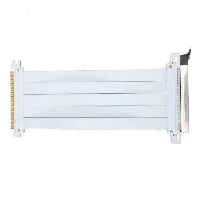 Alt view image 2 of 5 - Yunseity PCIE 4.0 Extender Card Cable, GPU Riser Cable, Compatible with RTX4090 (ti) and RX8900 (xt), for PC Cases, AI Applications, ITX Builds, PCIe 4.0 & WRX80SE (50cm)