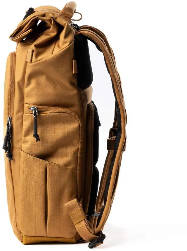 Alt view image 4 of 5 - Think Tank FocusPoint 22L RollTop Camera Backpack - Golden Hour