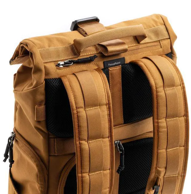 Alt view image 5 of 5 - Think Tank FocusPoint 22L RollTop Camera Backpack - Golden Hour